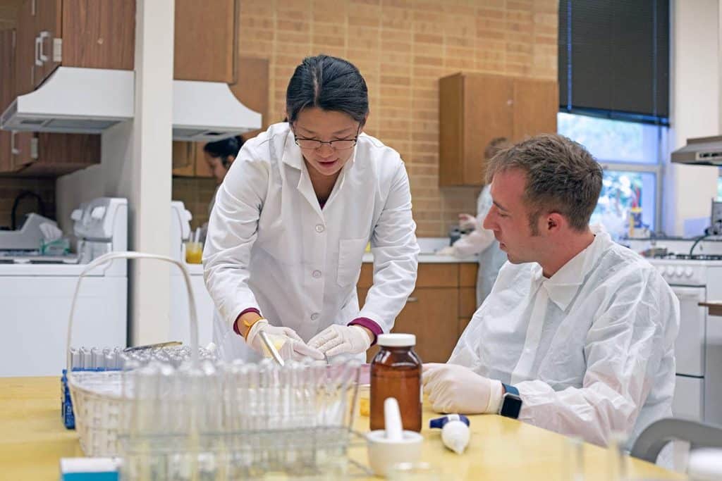 Chemistry majors in the Chemistry degree program at Mcneese State University in Louisiana