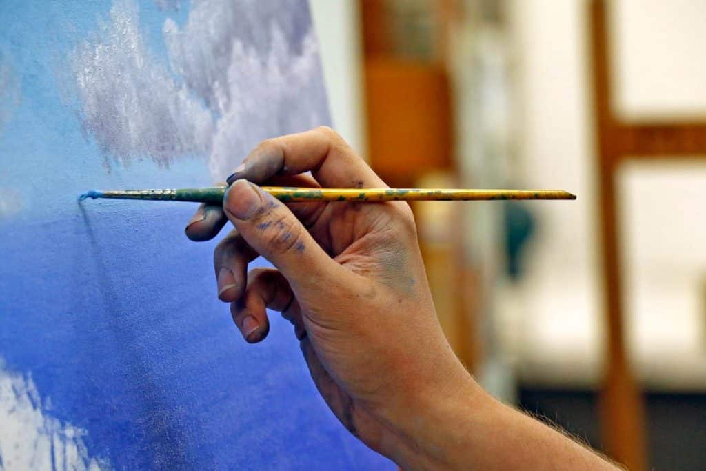 art majors in Art degree program, Louisiana