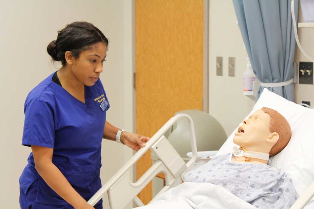 MSN degree candidate in nursing masters program at McNeese