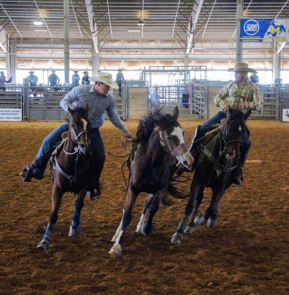 McNeese men's rodeo team competitors