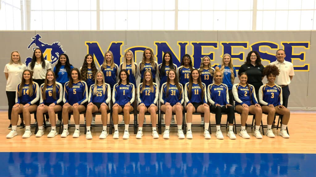 McNeese Volleyball 2022 team photo
