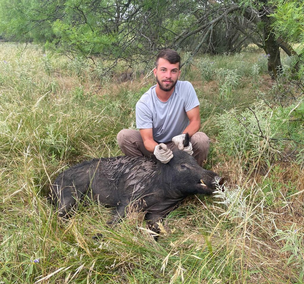 McNeese natural resource conservation management major Cutter Tonn