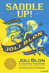 Joli Blon beer poster