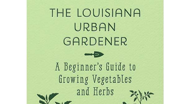 The Louisiana Urban Gardener green book cover.