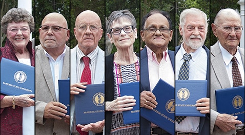 CROP.7 emeritus professors Seven past faculty members were awarded emeritus status.
