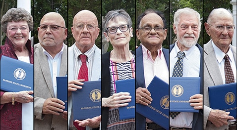 Seven past faculty members were awarded emeritus status.