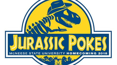 Jurassic Pokes Homecoming Logo