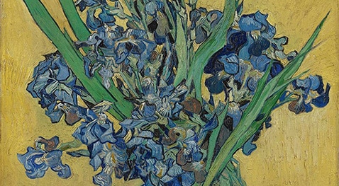 A floral painting by van Gogh