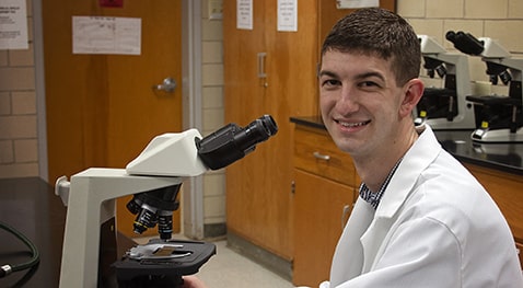 McNeese State University biological science major Tanner Marceaux has been selected for a 10-week summer internship with the Uniformed Services University of the Health Sciences in Bethesda, Maryland, that will provide him with valuable hands-on experience in the medical research.