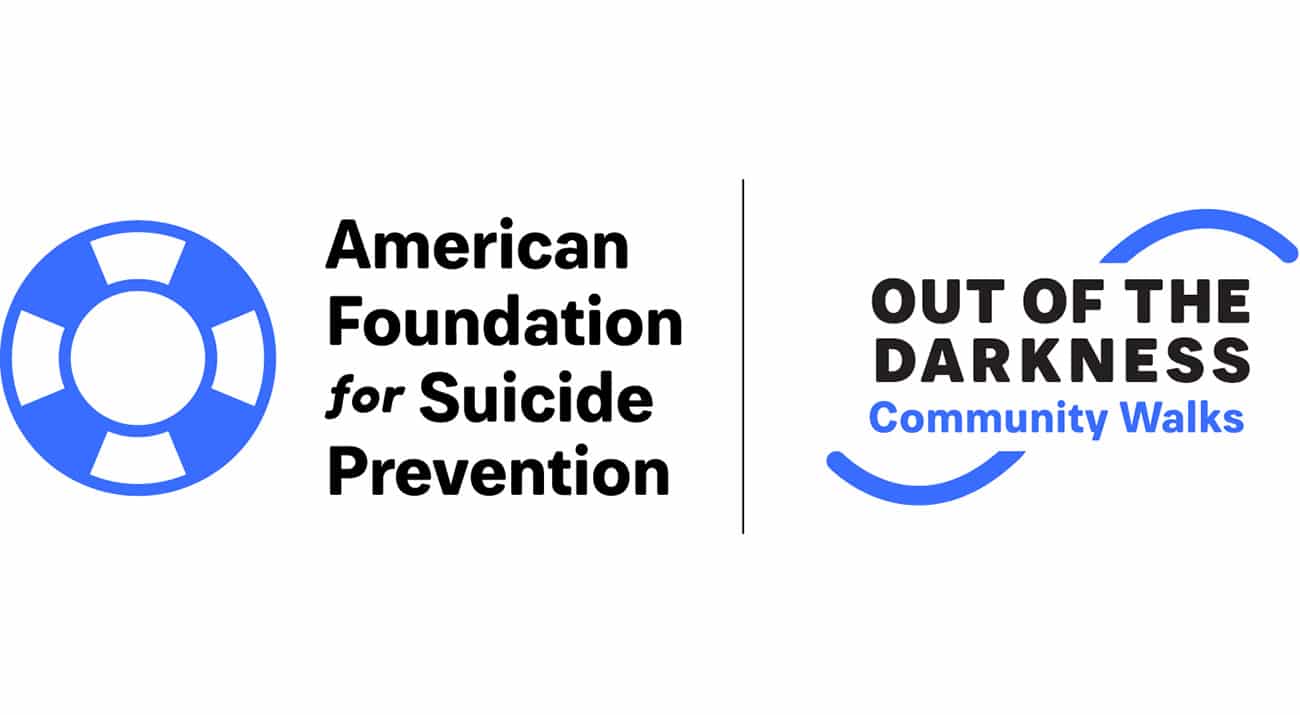 Out of the Darkness logo AFSP Logo