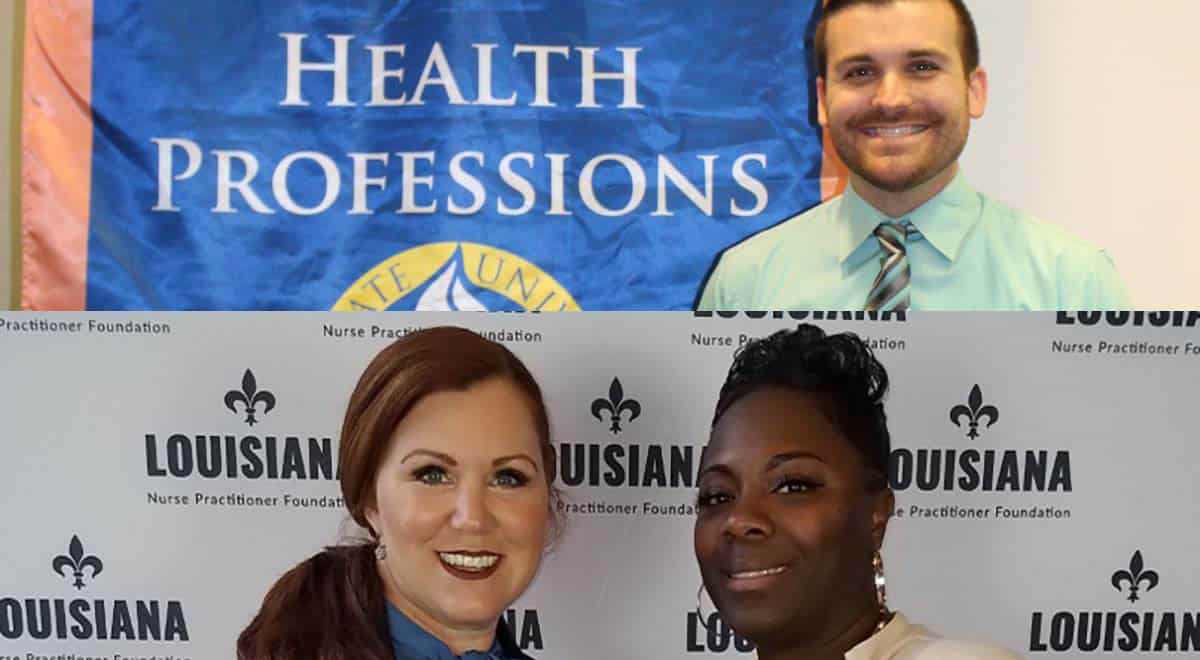 Nursing Awards Michael McFarlain and Latonya Woods
