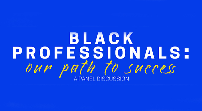 Logo text for the panel discussion