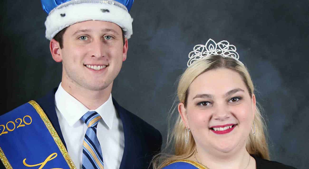 Health and human performance seniors Andrew Eakin and Carlee Smith have been named Mr. and Miss McNeese on the 2020 McNeese State University Spring Court.