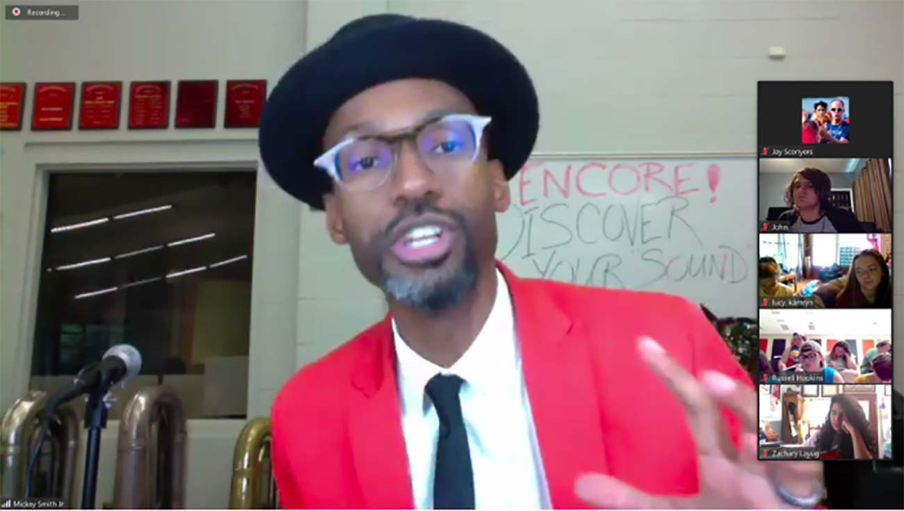 BAND online copy.web Grammy Award winner Mickey Smith address online participants.