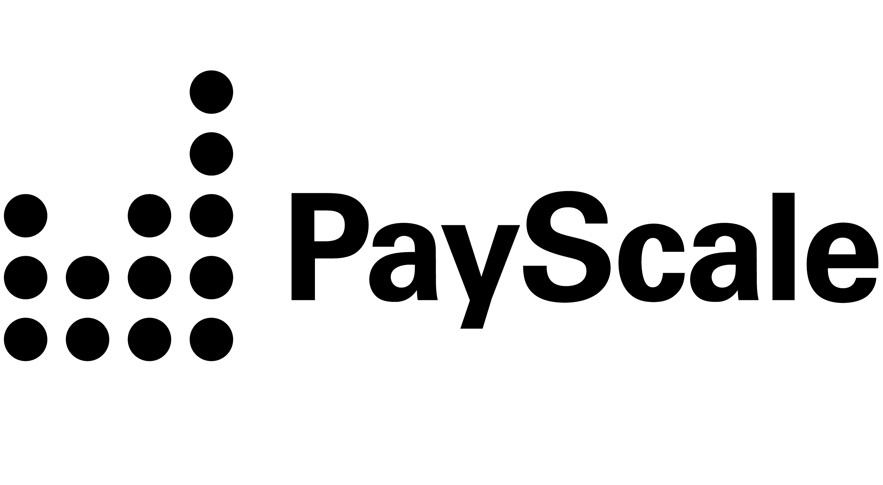 A series of columns makes the PayScale logo