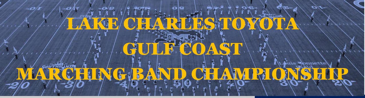 Gulf Cost Band Championship Header