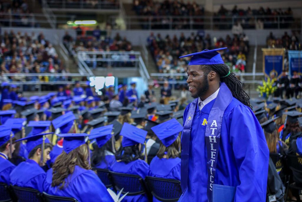 McNeese students graduating at commencement ceremony