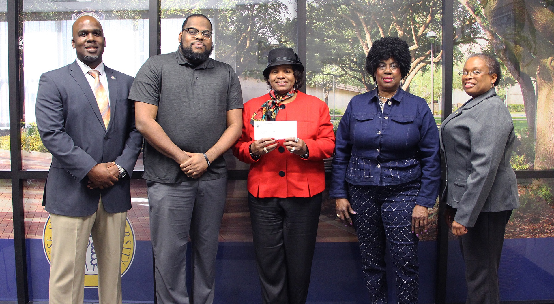 The McNeese Black Faculty Staff Council recently made a $750 contribution to the KZWA 104.9 FM/VIBE Foundation for the annual MLK Festival. The council sponsored this year’s Martin Luther King Jr. Memorial Brunch held Jan. 15 at Washington Marion High School. The brunch is a part of the festival hosted by the MLK Coalition to recognize outstanding individuals in the community.