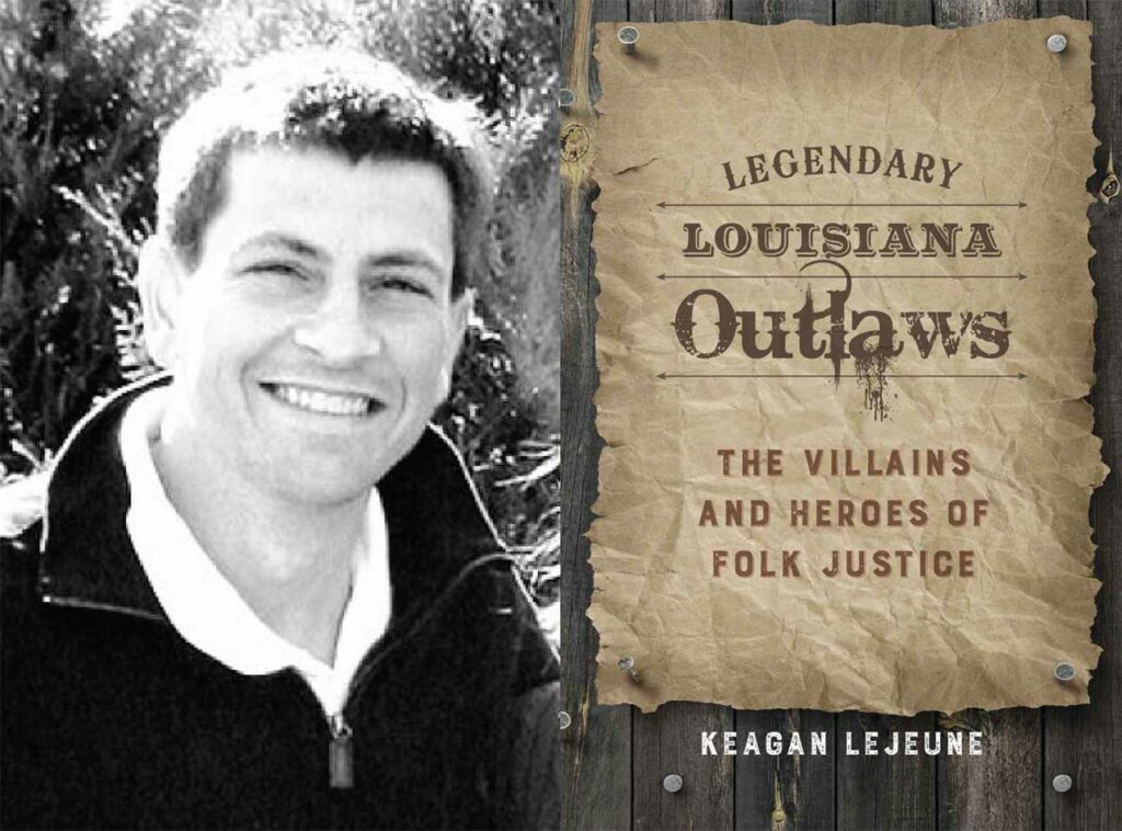 Dr. Keagan LeJeune with book cover