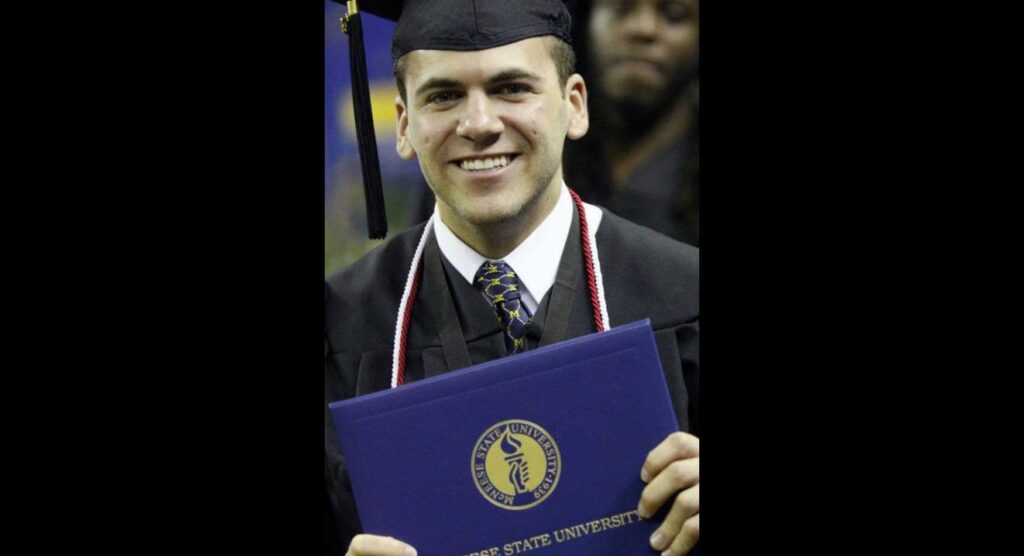 Ross Theriot graduation picture from 2012