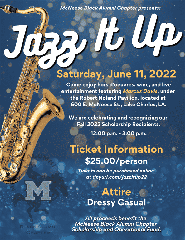 Jazz It Up flyer