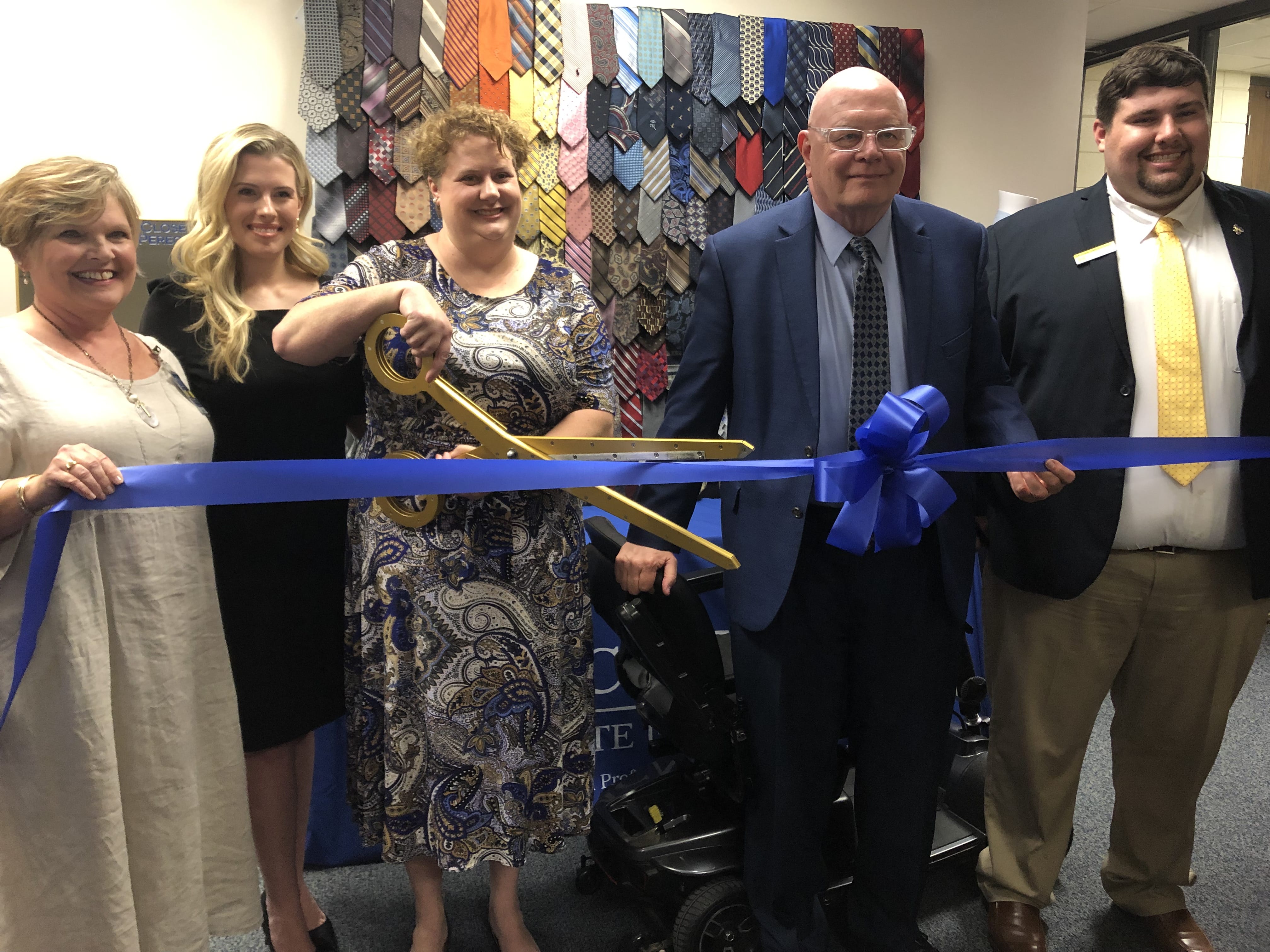 Ribbon Cutting for Cowboy Closet