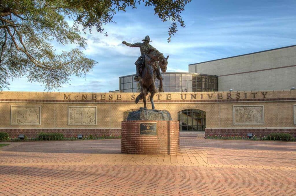 McNeese State University Cowboy Statue