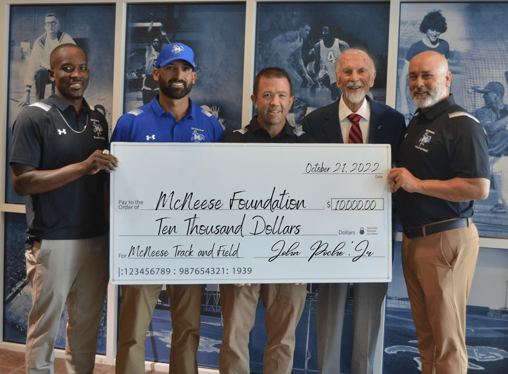 McNeese Track Donation