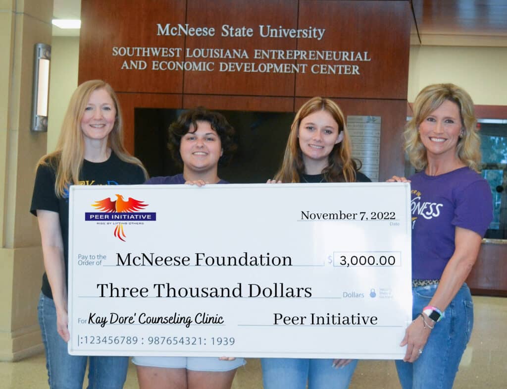 Peer Initiative Supports McNeese