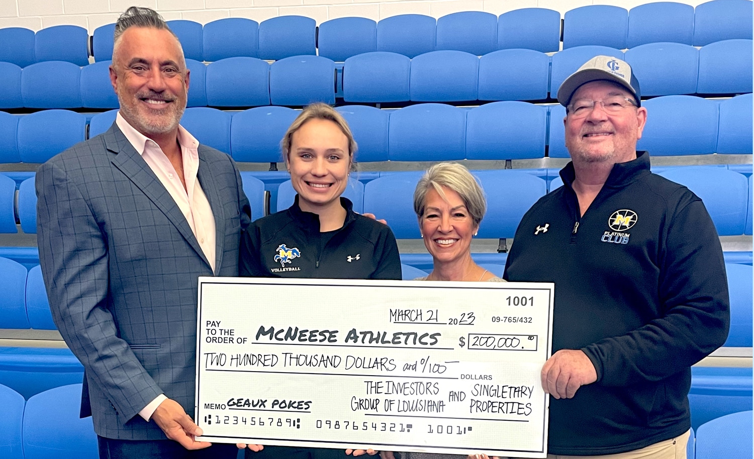 Investors Group Supports McNeese