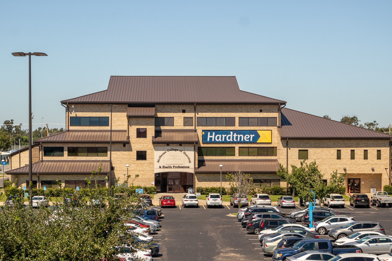 Hardtner Hall on McNeese State University Campus