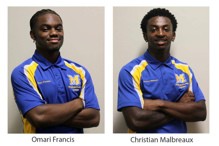 New McNeese Reginald Lewis Scholars
