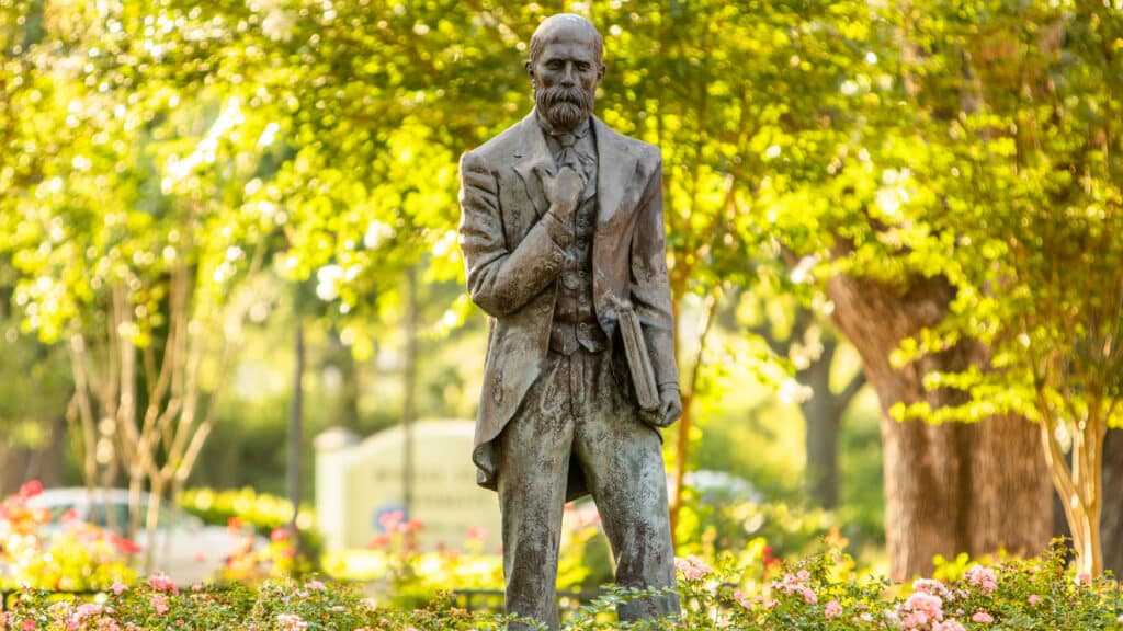 McNeese State University John McNeese Statue