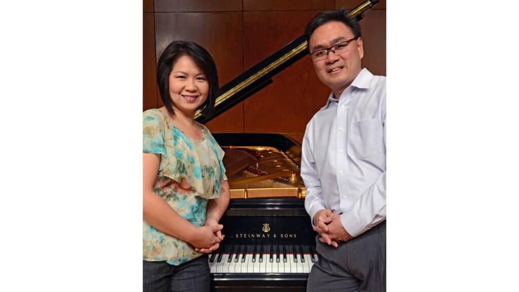 McNeese State University host piano duo.