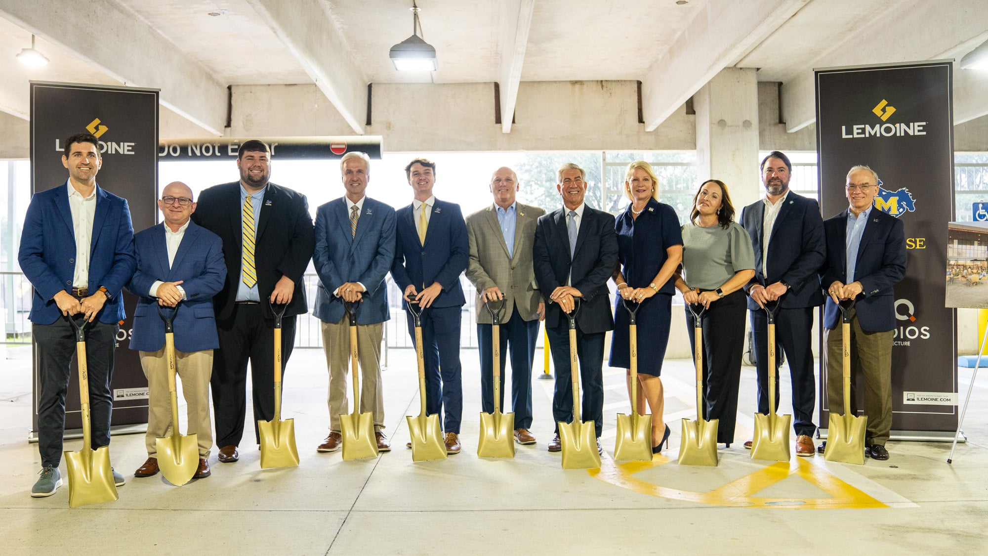 McNeese breaks ground on new Student Union.