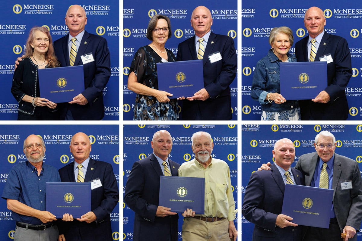 McNeese Honored Seven With Emeritus Status