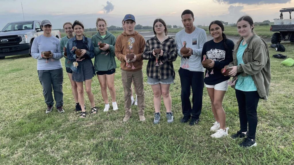 McNeese Field Biology Experience Ducks