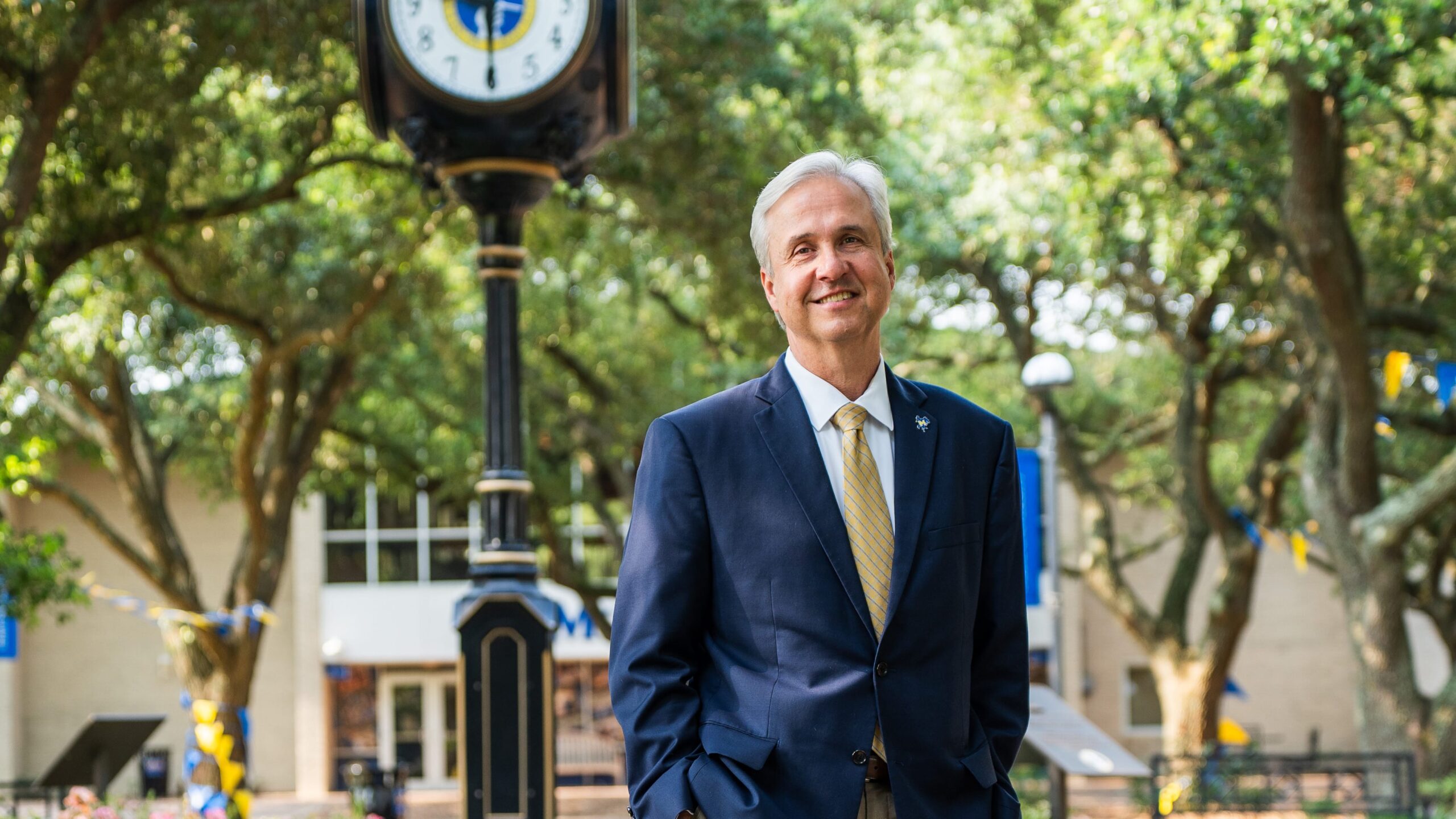 McNeese State University President Dr. Wade Rousse