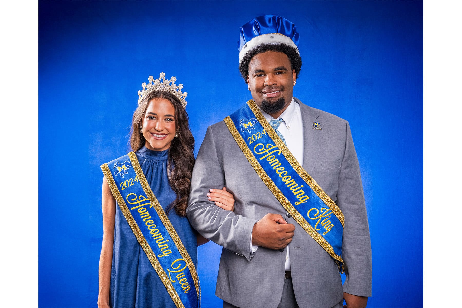 McNeese 2024 Homecoming Queen and King