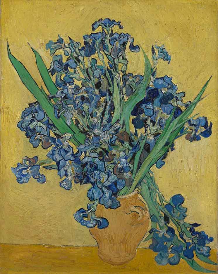 A floral painting by van Gogh