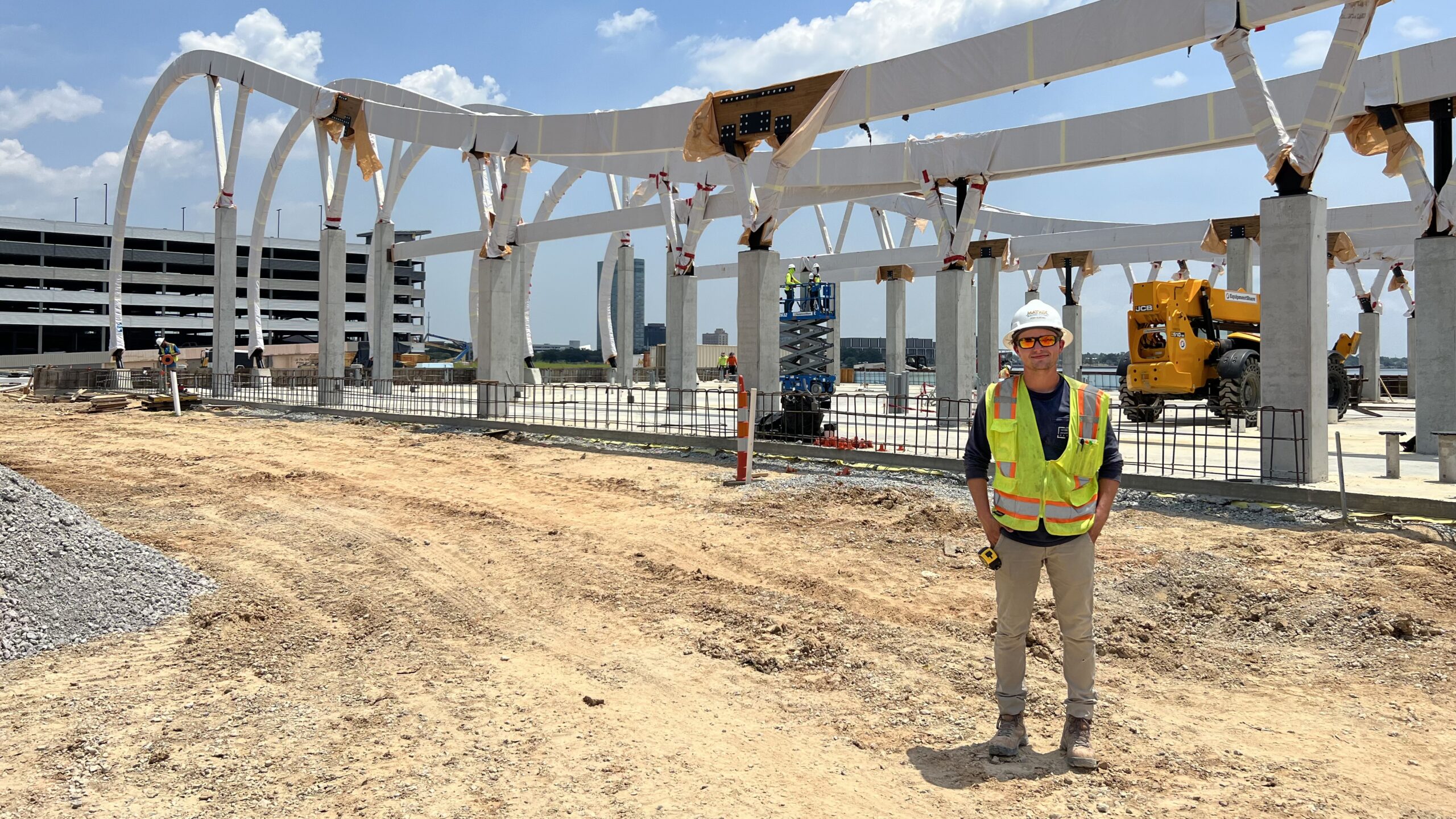 McNeese Student Works at Port Wonder