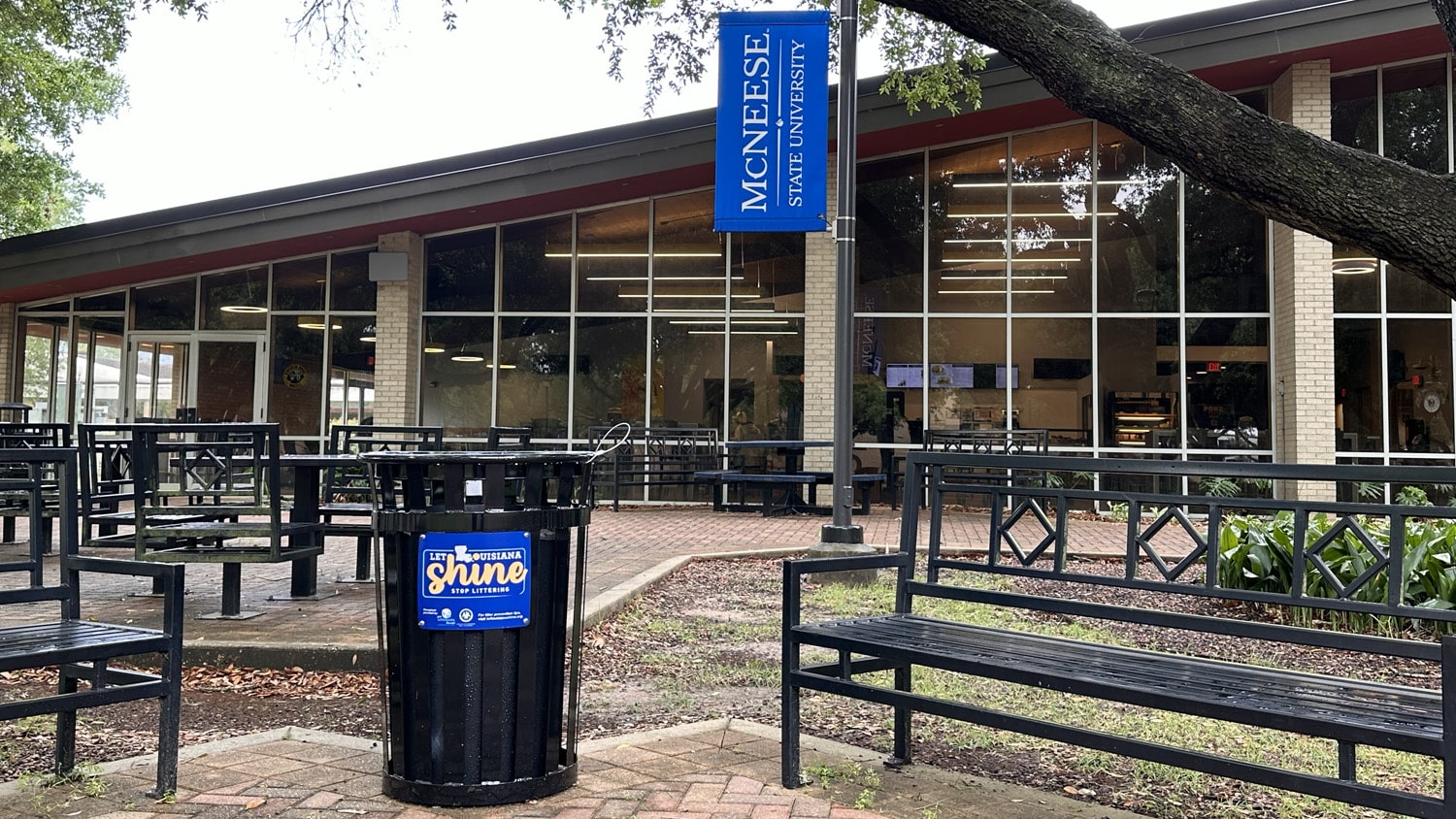 McNeese's Keep Louisiana Beautiful Trash Cans