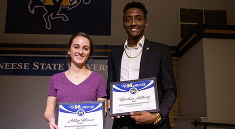 McNeese Honors Student Employee of the Year
