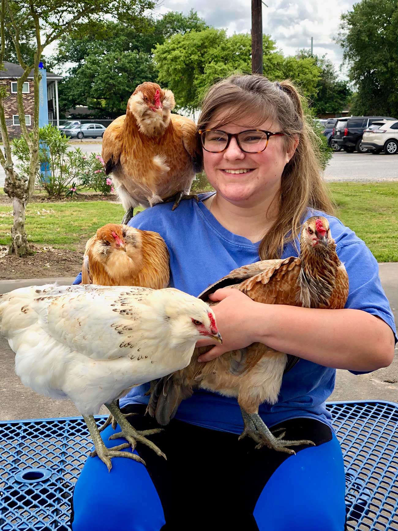 Agricultural Sciences Students Keep McNeese Farms Operating