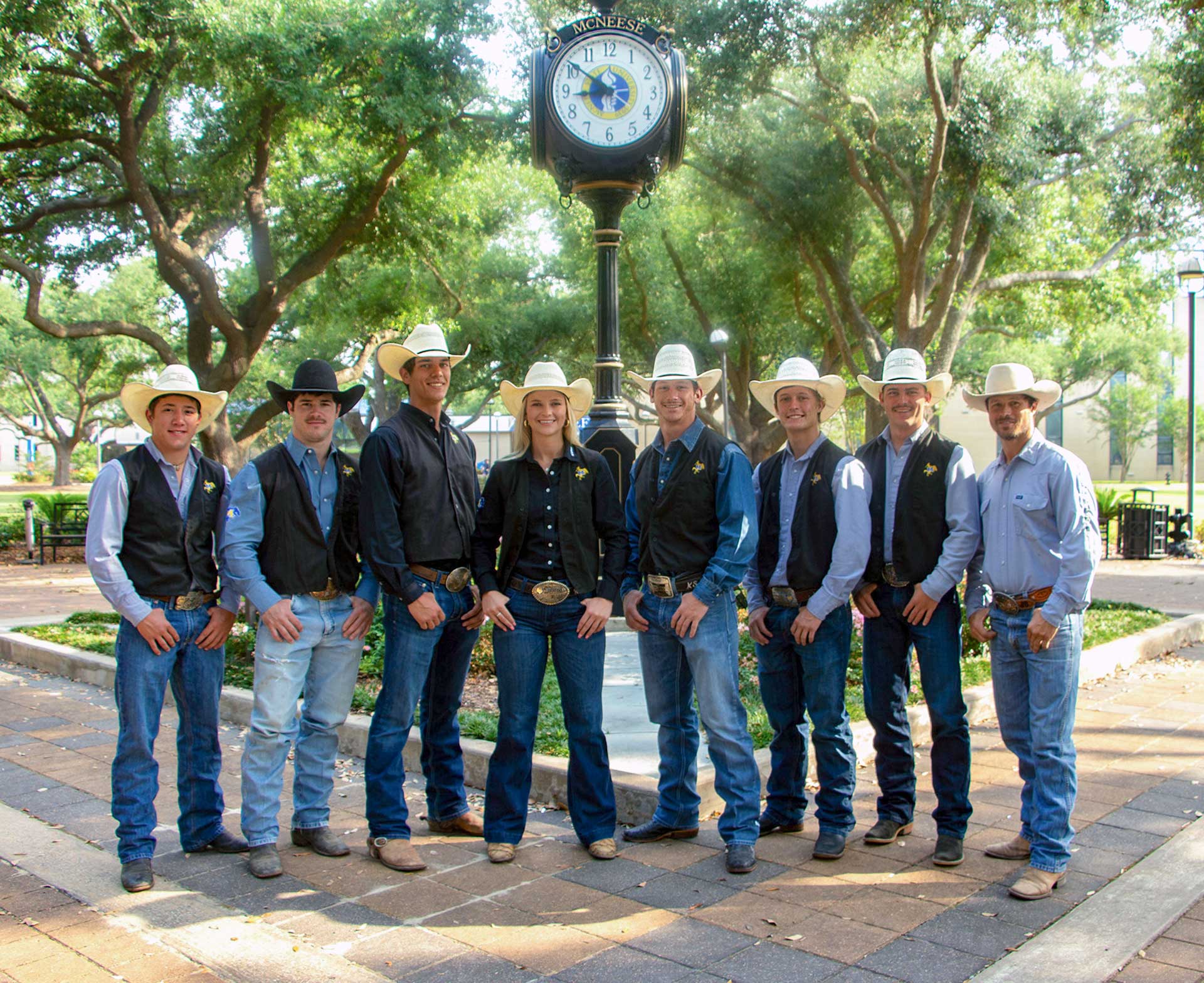 McNeese Rodeo Team Members