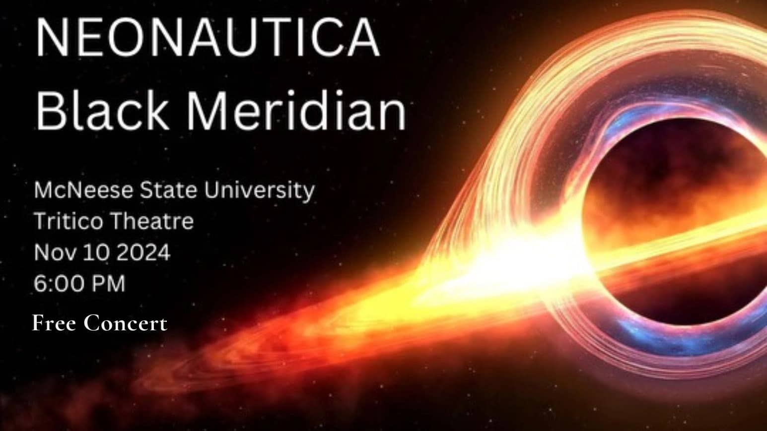 McNeese Presents Neonautica