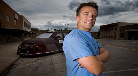 McNeese Banners Hosts Extreme Storm Chaser Reed Timmer