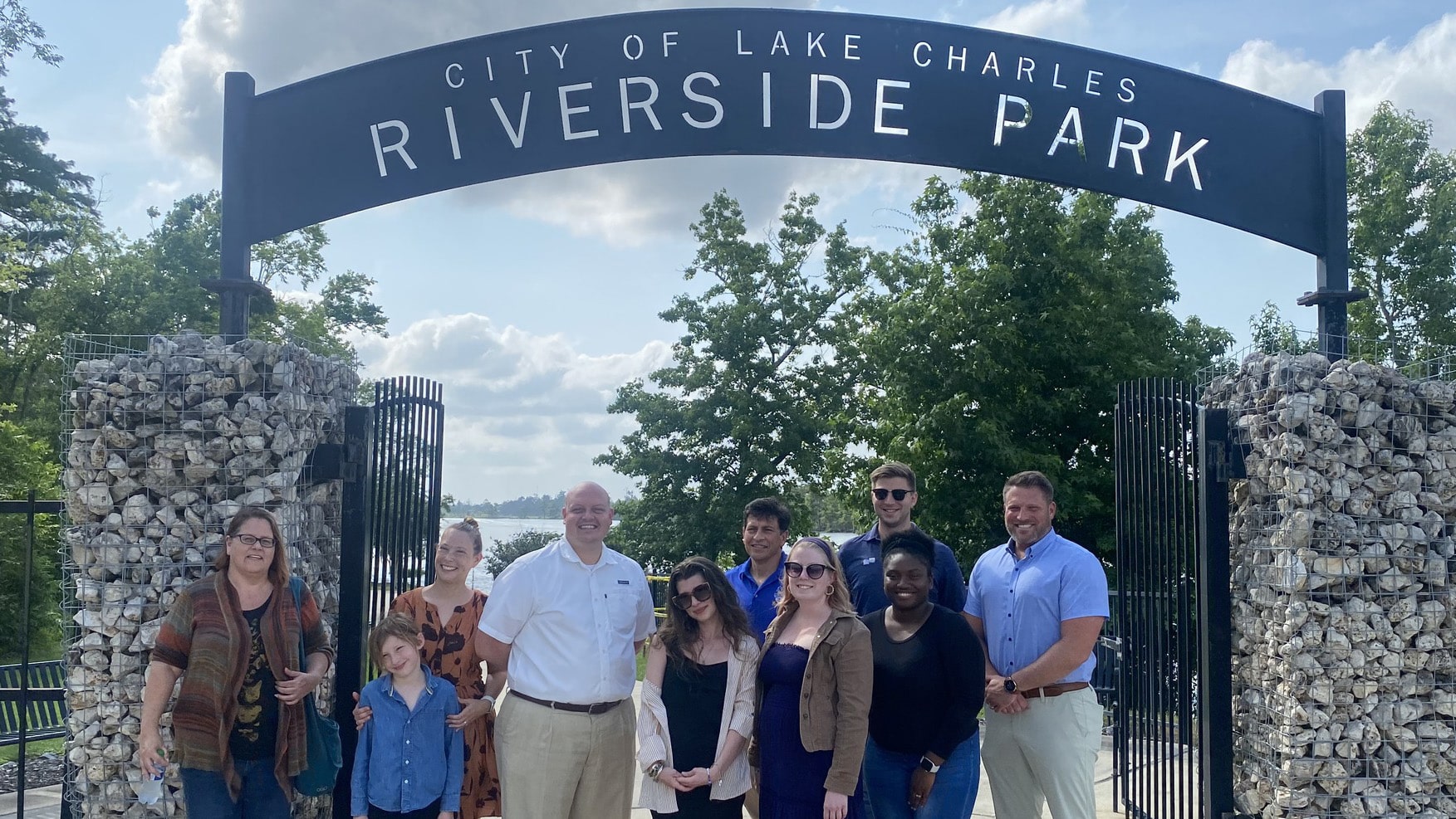 Riverside Park in Lake Charles, LA