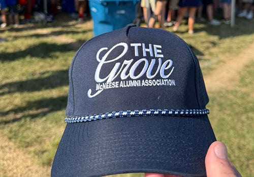 Navy Cap, says the Grove