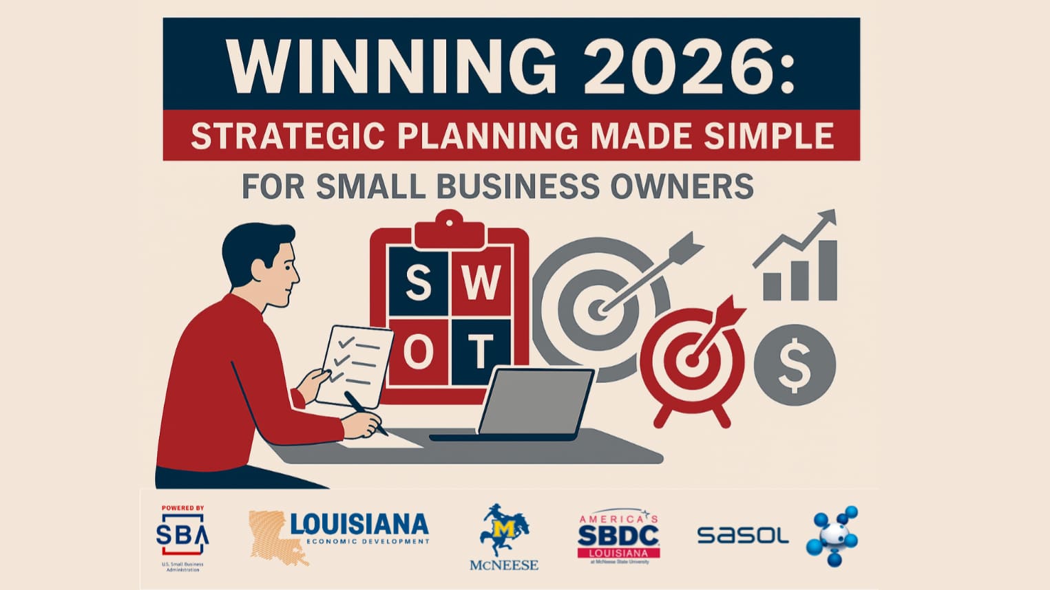 McNeese’s Small Business Center to Help Entrepreneurs Win 2026